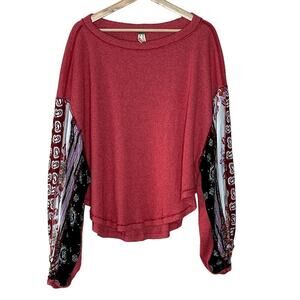 WE THE FREE BLOSSOM‎ THERMAL TOP SIZE S/P